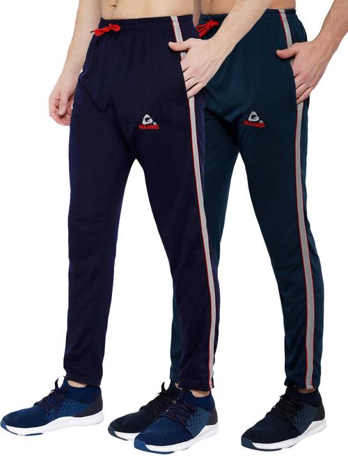 set of 2 side taped joggers track pant - 18354373 - Very Small Image - 1