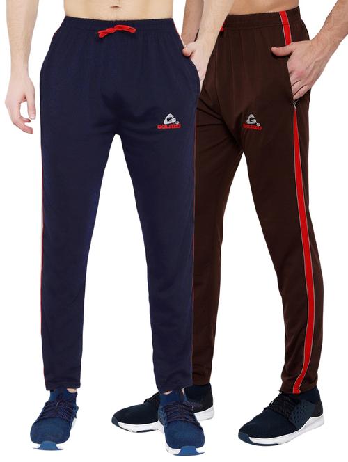 set of 2 side taped joggers track pant - 18354377 - Very Small Image - 1