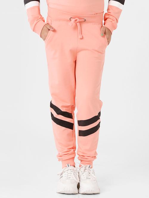 pink striped jogger trouser - 18354781 - Very Small Image - 1