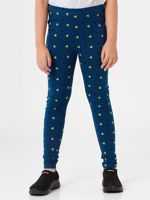 blue printed legging - 18355324 - Very Small Image - 1