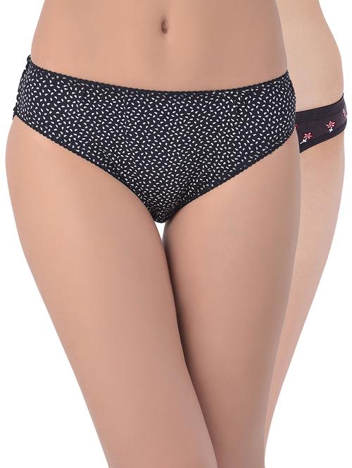 pack of 2 printed bikini panty - 18355481 - Very Small Image - 1