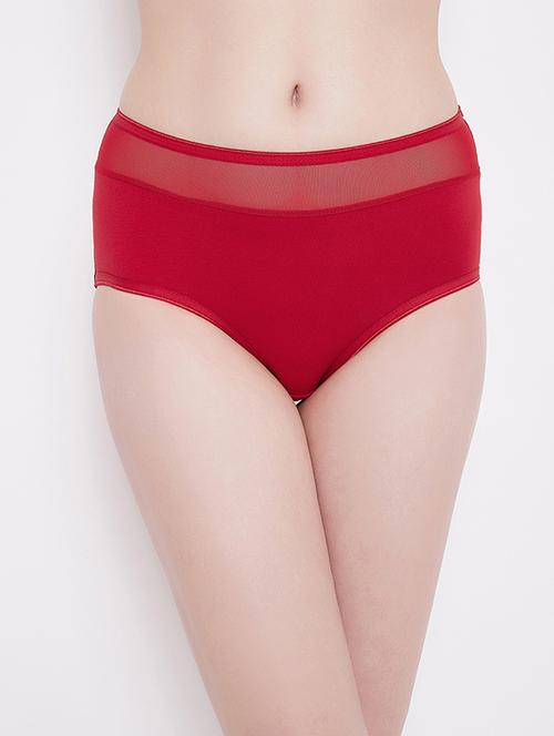 mid rise solid hipster panty - 18355503 - Very Small Image - 1
