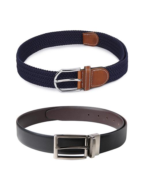 set of 2 leatherette belt  - 18356873 - Very Small Image - 1