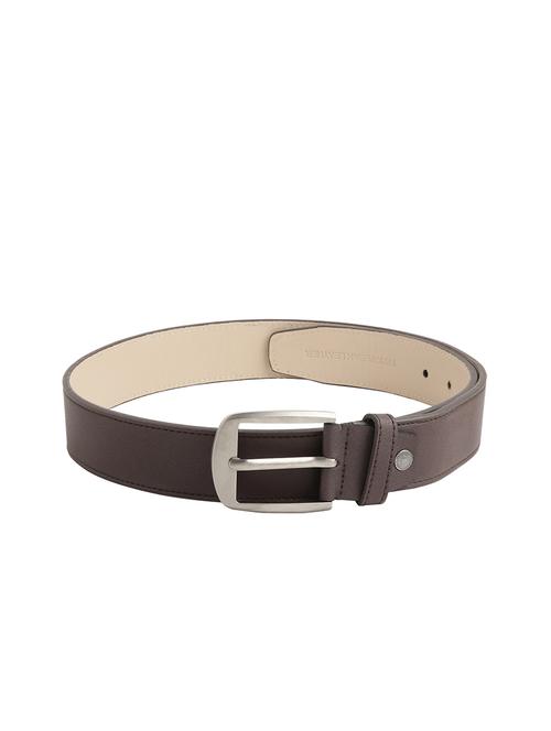 Brown Leatherette Belt - 18356925 - Very Small Image - 1