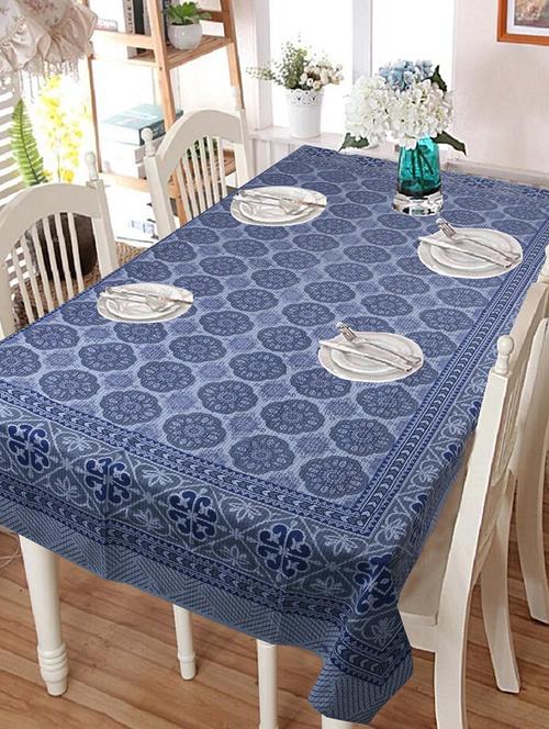 texstylehome pure cotton jaipuri abstract print 6 seater table cloth - 18357160 - Very Small Image - 1