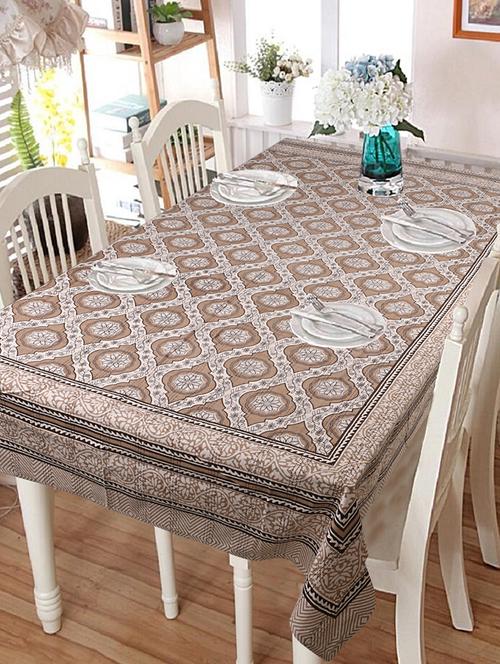 texstylehome pure cotton jaipuri abstract print 6 seater table cloth - 18357162 - Very Small Image - 1