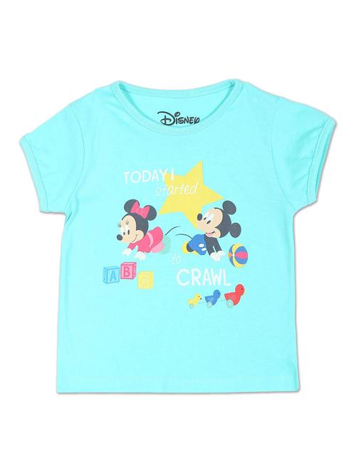 turquoise printed t-shirt - 18357979 - Very Small Image - 1