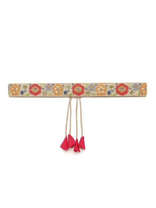 pink embellished waist belt - 18359365 - Very Small Image - 1