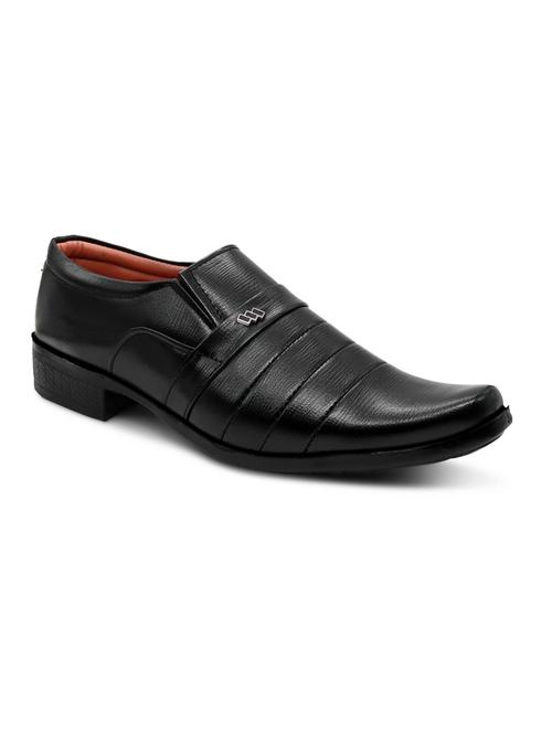 black  slip on shoes - 18360267 - Very Small Image - 1