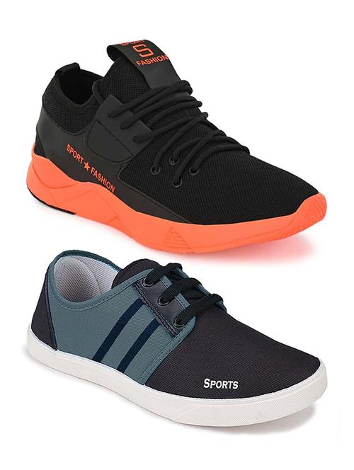 pack of 2 lace up sport shoes - 18360915 - Very Small Image - 1