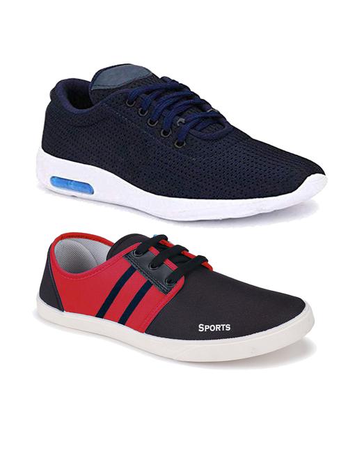 pack of 2 lace-up sport shoe and sneaker - 18361114 - Very Small Image - 1