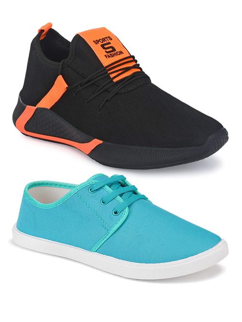 pack of 2 lace-up sneaker and sport shoe  - 18361163 - Very Small Image - 1