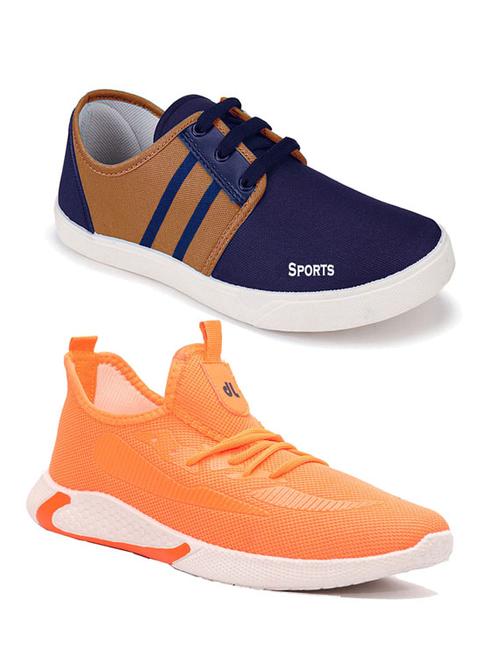 pack of 2 lace-up sneaker and sport-shoe - 18361206 - Very Small Image - 1