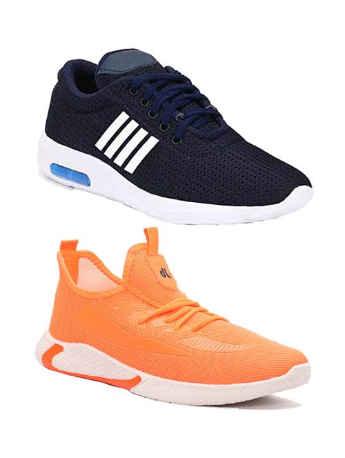 pack of 2 multi colored lace up sport shoe - 18361209 - Very Small Image - 1