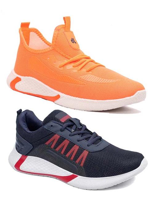 pack of 2 multi colored lace up sport shoe - 18361219 - Very Small Image - 1