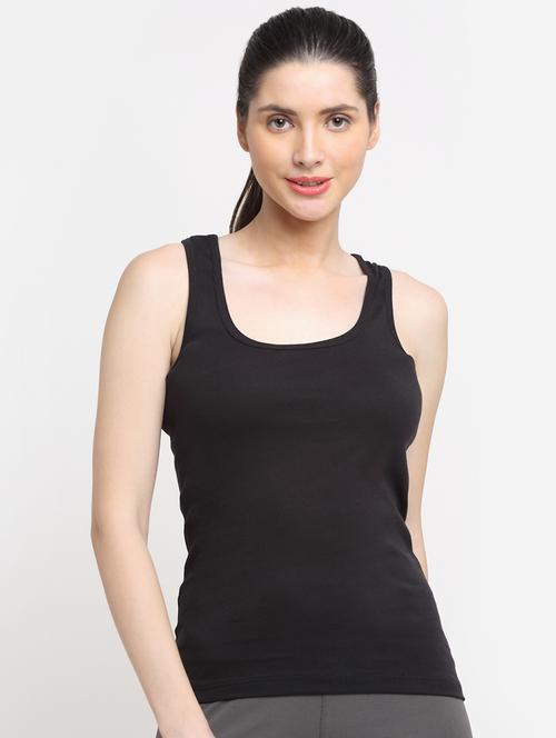 sleeveless solid tank top - 18363240 - Very Small Image - 1