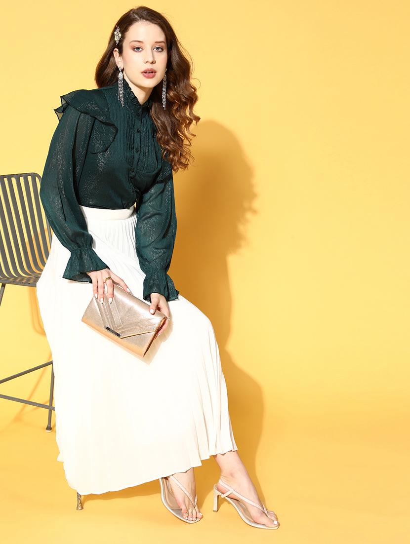 long sleeved solid regular shirt - 18363474 - Standard Image - 3