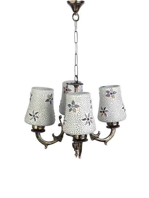 somil pendent ceiling chandeliers jhoomer of 4 lamp/ light - 18364120 - Very Small Image - 1