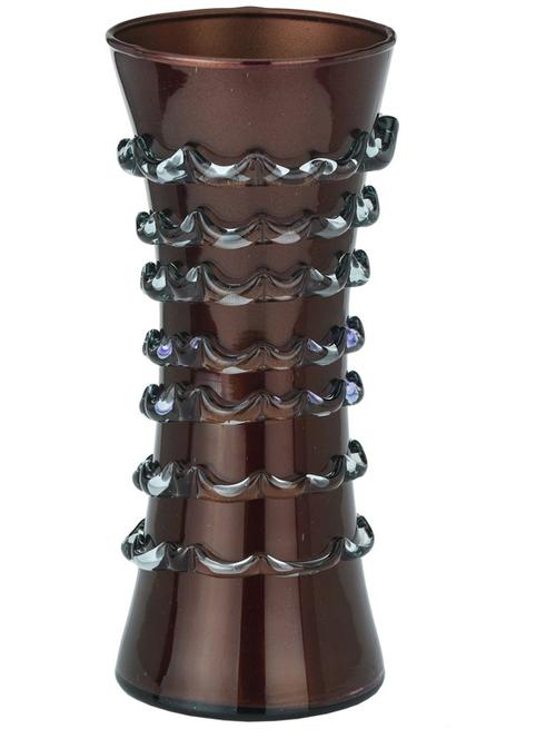 somil colorful glass flower vase hand decorative with new style & shape - 18364825 - Very Small Image - 1