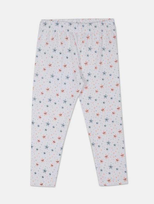 white printed legging - 18366538 - Very Small Image - 1