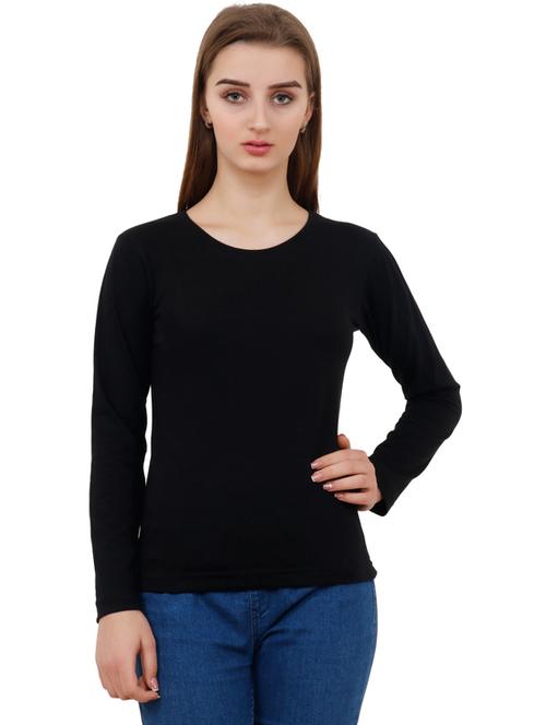 round neck solid tee - 18366787 - Very Small Image - 1