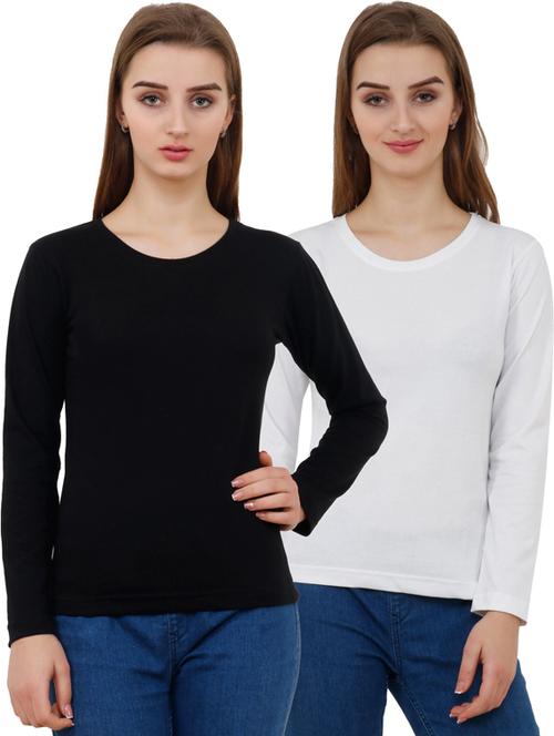 pack of 2 solid combo  tee - 18366795 - Very Small Image - 1