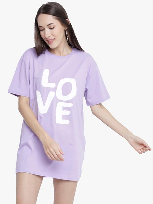 women's front print round neck t-shirt - 18368214 - Very Small Image - 1