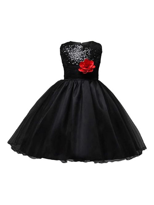 girls round neck sleeveless frock - 18368246 - Very Small Image - 1