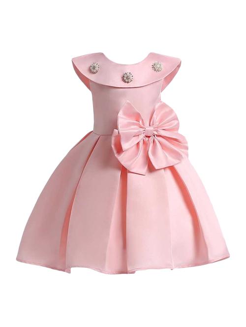 girls round neck sleeveless frock - 18368341 - Very Small Image - 1