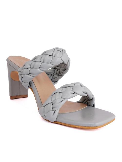 teal synthetic slip on sandals - 18369156 - Very Small Image - 1