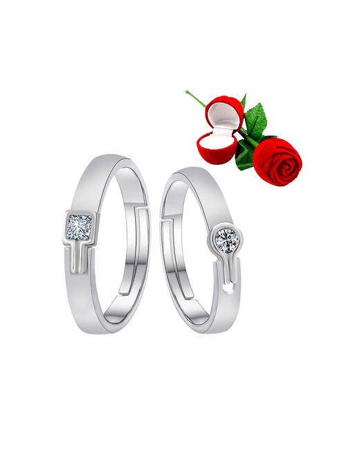 silver plated finger ring - 18369673 - Very Small Image - 1