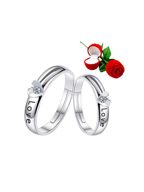 silver plated finger ring - 18369675 - Very Small Image - 1