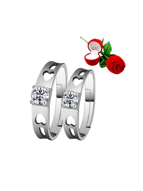 Silver Plated Finger Ring - 18369689 - Very Small Image - 1