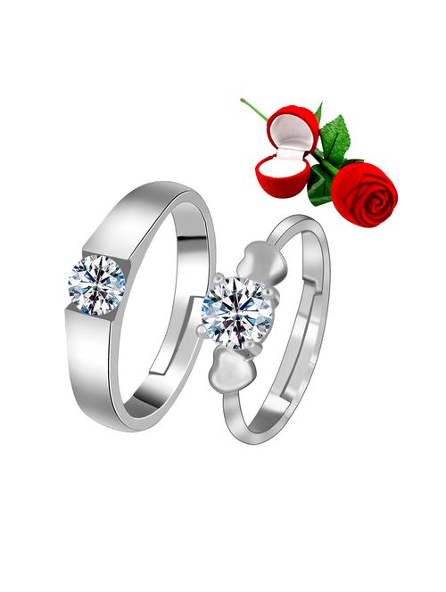 silver plated finger  ring - 18369692 - Very Small Image - 1