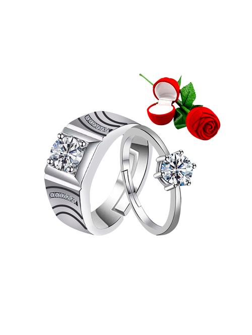 silver plated finger  ring - 18369708 - Very Small Image - 1