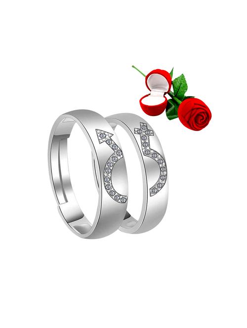 silver plated finger  ring - 18369709 - Very Small Image - 1