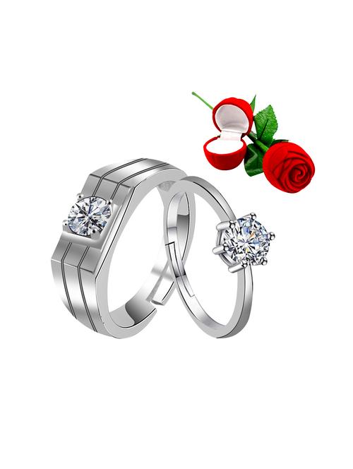 silver plated finger  ring - 18369710 - Very Small Image - 1