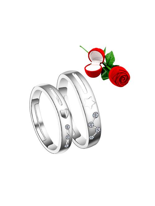 silver plated finger  ring - 18369711 - Very Small Image - 1