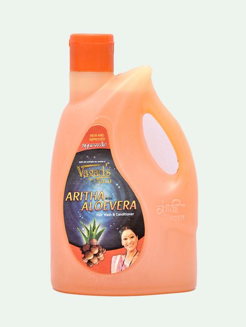 herbal shampoo aritha with aloevera - 18376936 - Very Small Image - 1
