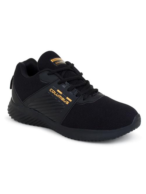 black mesh sport shoes - 18378258 - Very Small Image - 1