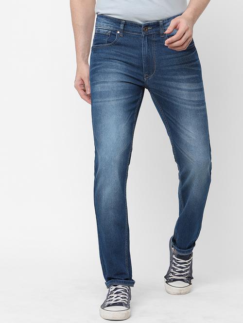 blue light-washed denim jean - 18378367 - Very Small Image - 1