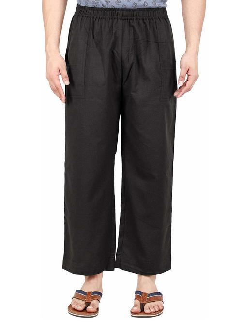 black solid pyjama - 18379784 - Very Small Image - 1