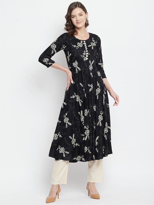 women's a-line kurta - 18381037 - Very Small Image - 1