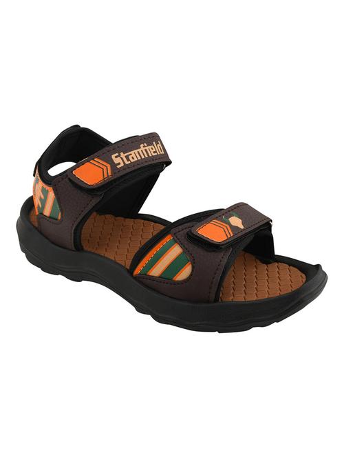 brown  back strap floater - 18382862 - Very Small Image - 1