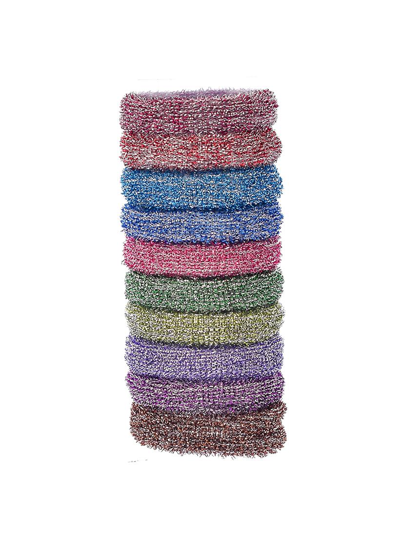 set of 12 multi colored ponytail holders - 18385215 - Zoom Image - 4