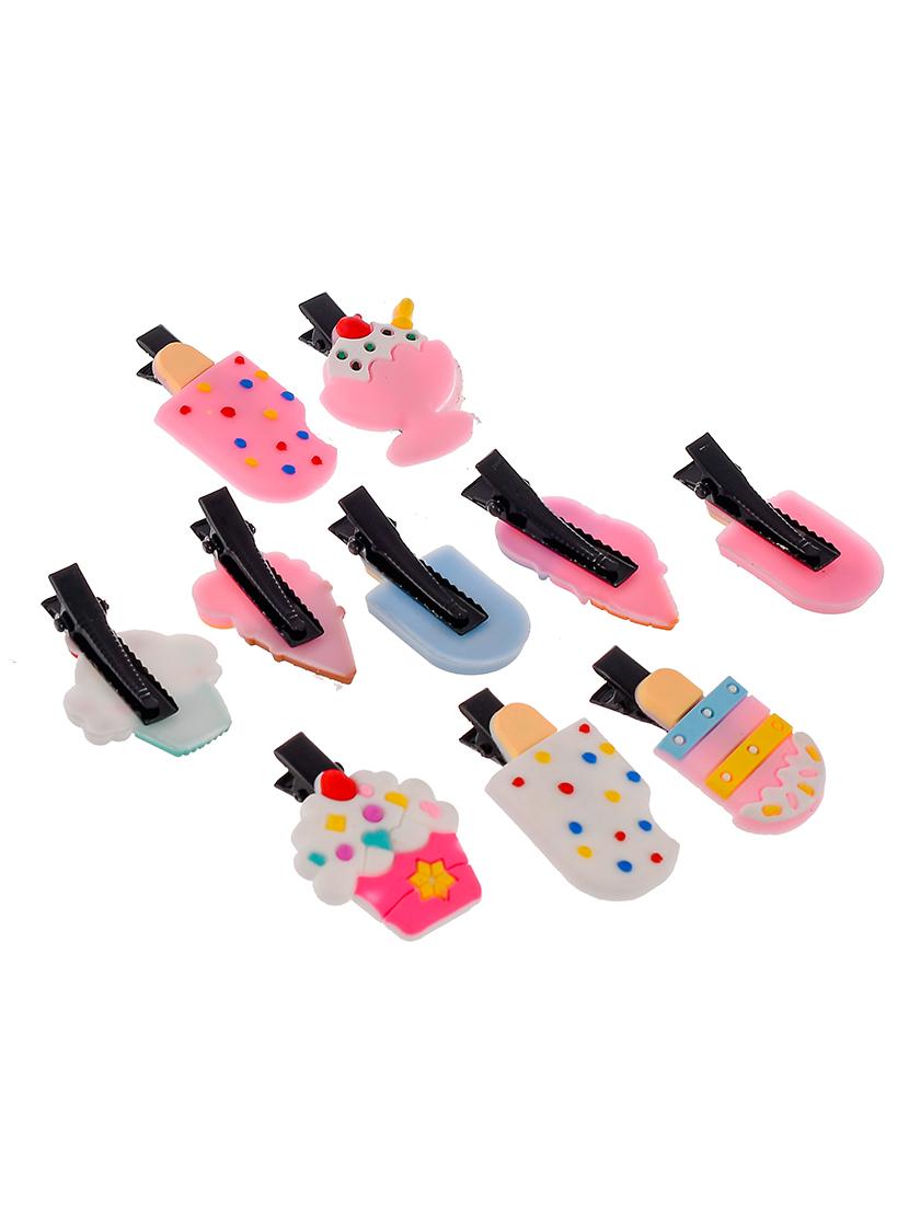 set of 10 multi color alligator hair clip - 18385314 - Standard Image - 2