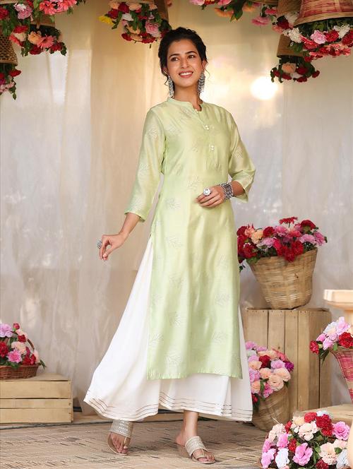 women's straight kurta - 18386005 - Very Small Image - 1