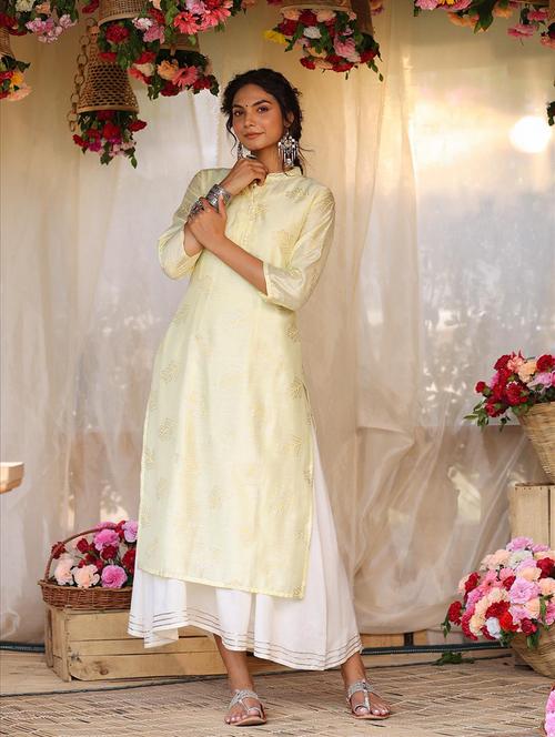 women's high-low kurta - 18386007 - Very Small Image - 1