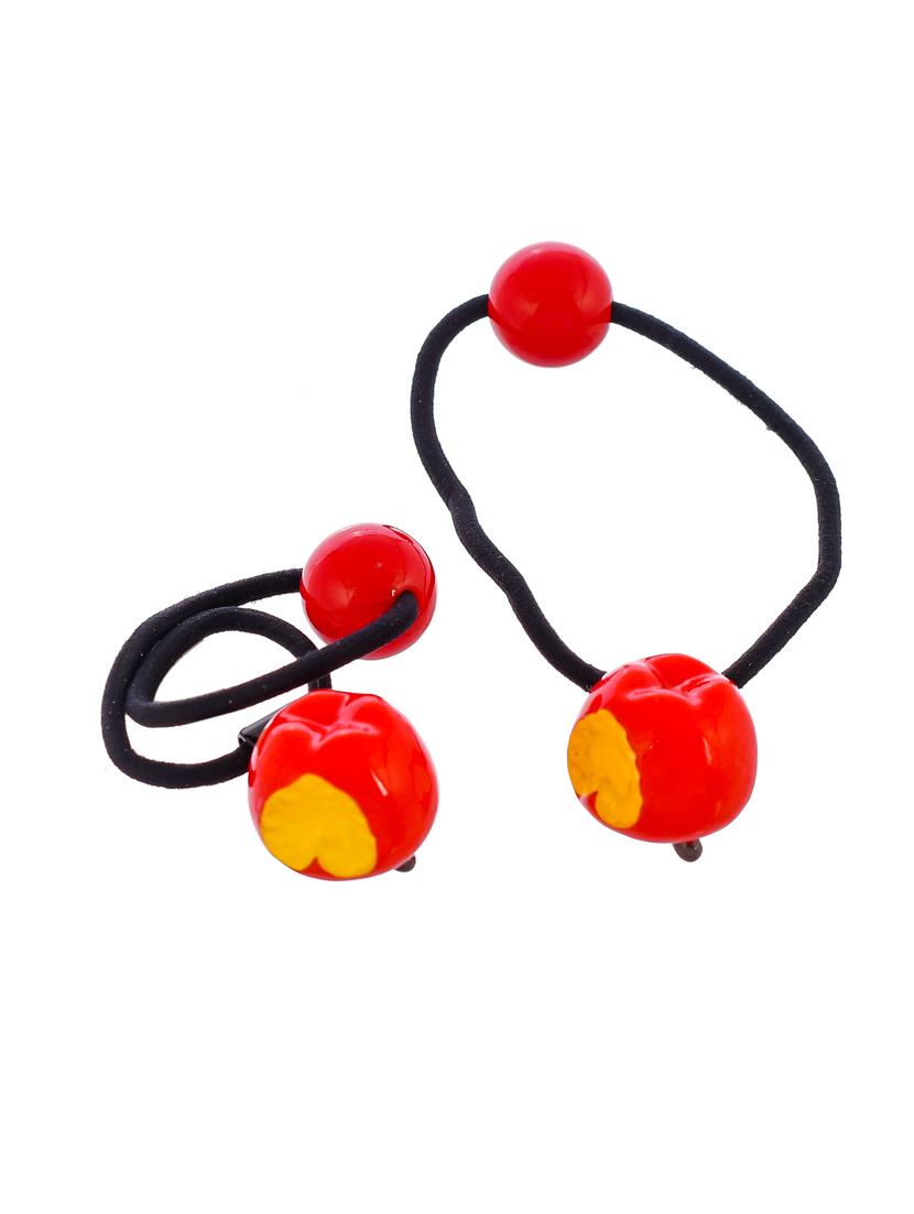 set of 2 apple ponytail holder - 18386611 - Standard Image - 2