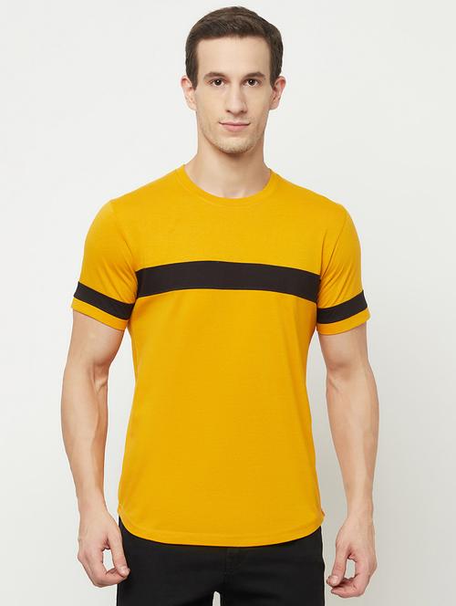 yellow cut and sew t-shirt - 18388809 - Very Small Image - 1